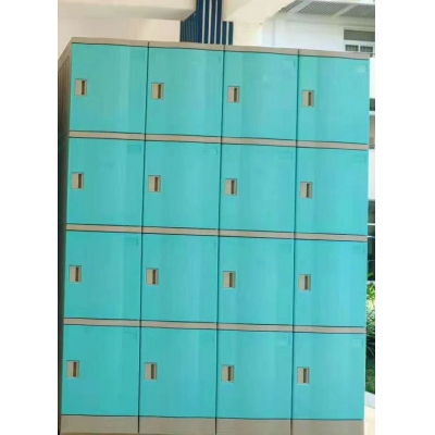 ABS塑料更衣柜（16格）支持定制，多色可選