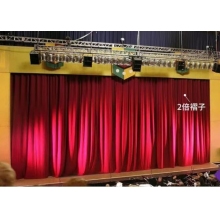 舞臺電動(dòng)幕布  定做（加厚意大利絨布，軌道，杜亞舞臺專用電機(jī)ID100-WF，遙控器）